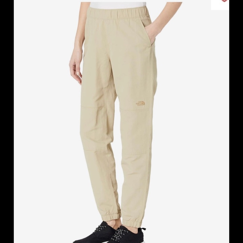 New without tags khaki North face joggers